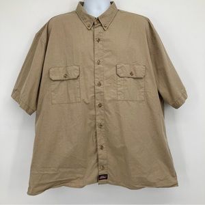 ❤️‍🔥 (5/$20) Dickies Men’s Short Sleeve Button Down Short Size 3XL